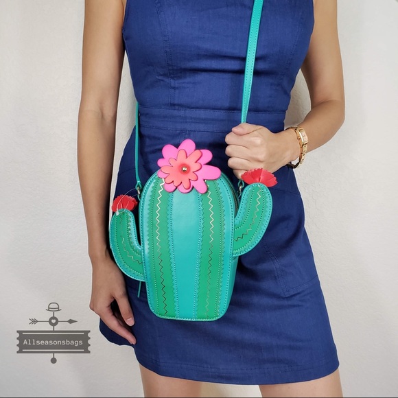 NWT Kate Spade lizard new horizons cactus bag - Picture 2 of 6